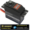 K-POWER by TTE Servo Digital Coreless DMC090  4,8 bis 6,0V, 8,8kg & 0,11sec (60°), Titan-Gears