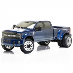 CEN RACING DL-SERIES FORD F450 SD 1/10 CUSTOM TRUCK RTR BLUE 