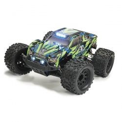 FTX RAMRAIDER 1/10 BRUSHLESS MONSTER TRUCK RTR - GREEN/BLUE