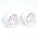 Thunder Tiger 1/10 BBS RIMS white  (PAIR)