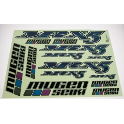 Mugen MRX5 Decal Sheet