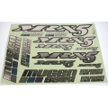 Mugen MRX5 Metallic Decal Sheet