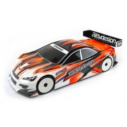 BDTC-190SRK3.0 Striker 3.0 clear body shell , 190mm light weight