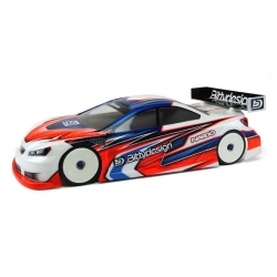 BDTC-190NRD Nardo 1/10 TC Clear Body shell 190mm light weight