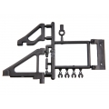 Mugen MRX5 Front Lower /  Upper Suspension Arm Set