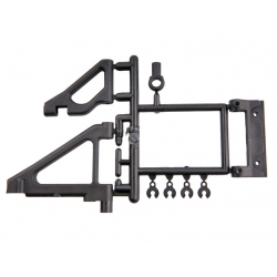 Mugen MRX5 Front Lower /  Upper Suspension Arm Set